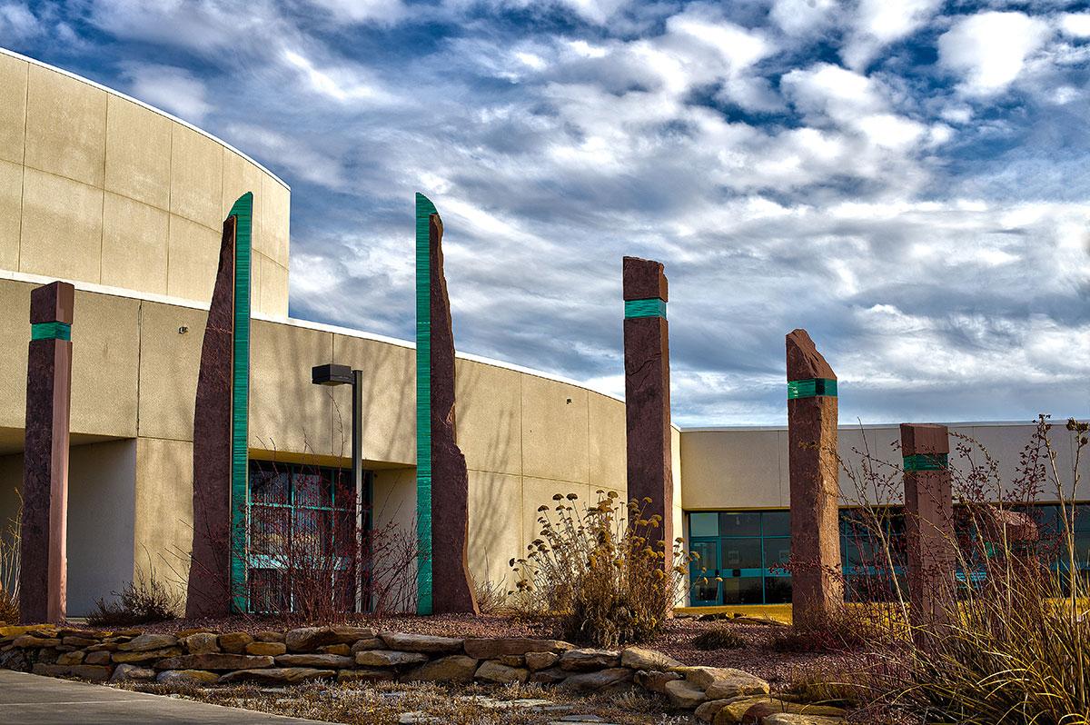 Exterior of the San Juan College James C. Henderson Fine Arts Center